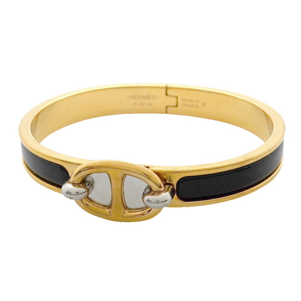 HERMES Black Bracelet
